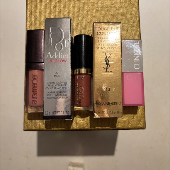 Dior Lip Balm YSL Lipstick x 5 - Picture 2 of 5